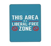 Mouse Pad Anti F K Biden Democrats Suck This Area Is A Liberal Free Zone Mouse Mats Soft Desk Mat Comfort Mousepad For Office Work Home 25X30CM