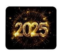 Mouse Pad, Anti-Slip Rubber Mouse-pad for Gaming Office Laptop Computer Men Women Kids, Cute Custom Pattern Mouse Mat, Welcome 2025 new year (1) Design