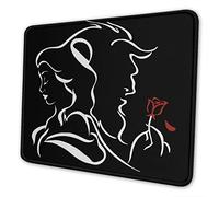 Mouse Pad Beauty Within The Beast Gaming Mousepad with Stitched Edges Non-Slip Rubber Base for Computers Laptop Office & Home
