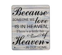 Mouse Pad Because Someone We Love is in Heaven Keyboard Pad Travel 25x30CM