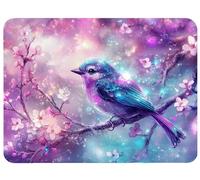Mouse Pad Bird Mouse Mat 9.84x8.2in Desk Mat Office Accessories Improves Speed and Accuracy Mousepad with Stitched Edges and Anti Slip Rubber Base for Esport Computer, Gaming, Dream Desk Pad, Model756