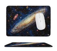 Mouse Pad Black Hole Universe Small Mouse Mat 42x35 cm with Stitched Edge, Waterproof Mousepad Smooth Surface Mousepad with Non-Slip Rubber Base, for PC Laptop Office Small Desk Mat, Gifts uk-349