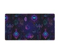 Mouse Pad Buddhist Sacred Geometry Chart Mouse Mats Soft Mousepad Durable Desk Mat For Office Work Computers 25X30CM