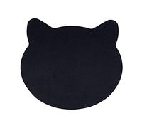 Mouse Pad Cat Motive, Mousepad Desk Accessory Cute Office Gaming Laptop Mouse Mat Office Supplies Desk Accessories (Black)
