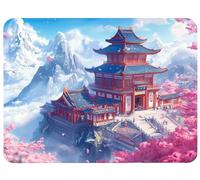 Mouse Pad Cherry Blossoms Mouse Mat 9.84x8.2in Desk Mat Office Accessories Improves Speed and Accuracy Mousepad Anti Slip Rubber Base for Esport Computer, Gaming, Gifts, Landscape Desk Pad, Model768