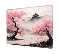 Mouse Pad Cherry Blossoms Mouse Mat Small 200x150x3mm Desk Mat, Mini Gaming Mouse Pad Tree Mousepad with Stitched Edges, Waterproof Mouse Mats for Wireless Mouse Travel Office Laptop Portable H1-530
