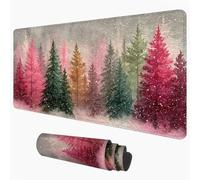 Mouse Pad Christmas Tree & Red 90 x 40 cm Desk Mat, Table Blotter 1D#518