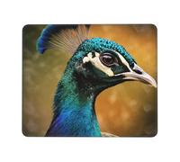 Mouse Pad Computer Mousepad with Anti-Slip Rubber Base Feathered Animals Mouse Mat Washable Gaming Mousepad Portable Keyboard Pad for Laptop Office Home 7.9 x 9.5 in