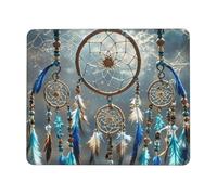 Mouse Pad Computer Mousepad with Anti-Slip Rubber Base Native American Dream Catcher Mouse Mat Washable Gaming Mousepad Portable Keyboard Pad for Laptop Office Home 10 x 12 inch