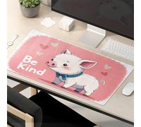Mouse Pad Cool Be Kind: A Heartwarming Message From The Pig Mouse Pad Desk Pad Large Gaming Mousepad