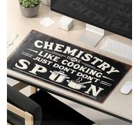 Mouse Pad Cool Chemistry Is Like Cooking, Just Don'T Spin. Mouse Pad Cute Mousepad Office Desk Mat