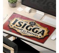 Mouse Pad Cool Isigga: Where Secrets Bouill Et Mouse Pad Cute Mousepad Office Desk Mat