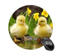 Mouse Pad Cute Baby Ducks Printed Cute Mousepad with Design Small Non-Slip Rubber Gaming Pads Office Home Pad