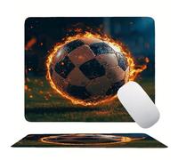 Mouse Pad Dream Football, Mini Gaming Mouse Pad 420x350mm, Non-Slip Rubber Base for Stable Grip on Smooth Surfaces, Improved Precision and Speed, with Anti-Fray Stitched Edges Gifts for Men s0z-396