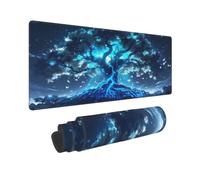 Mouse Pad Dream Mouse Mat Tree Of Life Extra Large Desk Mat 47.2x23.6inch,Large XXL Mousepad Non-Slip Rubber Base,Office Desk Mousemat Stitched Edges Accessories for Office Decor,Gifts 0E-629