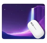 Mouse Pad Dream, Small Mouse Mat 320 x 260 mm, Desk Mat with Waterproof Design, Premium-Textured Square Mousepad Fall, Smooth Surface, Gaming Office Mousemat for Keyboard Decor Gifts Christmas p1j-258