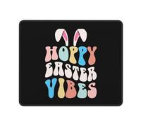 Mouse Pad Easter Bunny Easter Happy Mouse Mats Comfort Mousepad Non-Slip Desk Mat For Work Office Home 25X30CM
