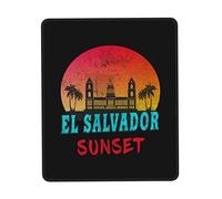 Mouse Pad El Salvador Sunset Vintage Central America Mousepad Non-Slip Mouse Mats Durable Desk Mat For Computers Home Office 25X30CM