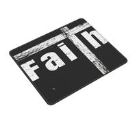 Mouse Pad Faith Belief Religious Theme Desk Pad Home 25x30CM