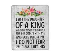 Mouse Pad Faith Scripture I Am The Princess of A King Bloom Desk Pad