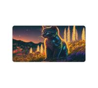 Mouse Pad Fantasy Pet Cat Extended Mouse Pad 30x60cm Desk Mat for Gaming Sensors Low Surface Friction Non Slip Mac And PC Gaming Accessories
