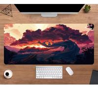 Mouse Pad Fantasy Tree Scenery XXL Gaming mouse pad 1000x500x2mm Extended Desk Mat,with Non-Slip Base and Stitched Edge,Soft Smooth Surface Mousepad,Improved Precision and Speed