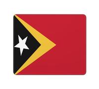 Mouse Pad Flag Of East Timor Print Mouse Mats Durable Mousepad Soft Desk Mat For Office Work Computers 25X30CM