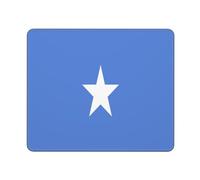 Mouse Pad Flag Of Somalia Print Mouse Mats Soft Mousepad Comfort Desk Mat For Home Work Office 25X30CM