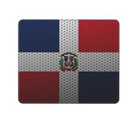 Mouse Pad Flag Of The Dominican Republic Desk Mat Non-Slip Mousepad Durable Mouse Mats For Home Office Computers 25X30CM