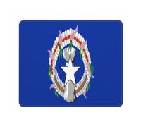 Mouse Pad Flag Of The Northern Mariana Islands Print Mouse Mats Durable Mousepad Comfort Desk Mat For Office Work Home 25X30CM