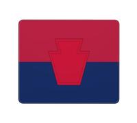 Mouse Pad Flag Of The United States Army 28Th Infantry Division Print Mousepad Soft Mouse Mats Non-Slip Desk Mat For Office Work Home 25X30CM