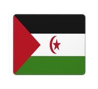 Mouse Pad Flag Of Western Sahara Print Desktop Mouse Pad Comfortable Mice Mat Wear Resistant For Home Office Pc 25X30Cm