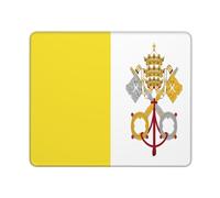Mouse Pad Flag Vatican City Holy See Waterproof Mouse Mat Wear Resistant Desk Pad For Desk Home Work 25X30Cm