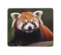 Mouse Pad for Gaming 7.9 x 9.5 in Animal Red Panda Mousepad Cute Square Mousepad Non-Slip Rubber Base Mouse Mat with Designs for Laptop Computer Office