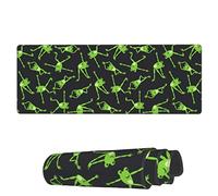 Mouse Pad Funny Animals Yoga Frog Large Mouse Pads Comfortable Table Mat, For Office, Computer, Work, 80x30cm