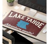 Mouse Pad Funny Work Explore Lake Tahoe - Adventure Awaits! Mouse Pad Mouse Mat Funny Mouse Pads For Work