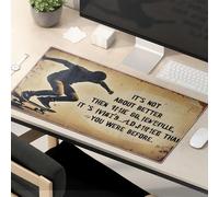 Mouse Pad Funny Work It'S Not About Better Than Anyone Else It'S About Being Better Than You Were Before Mouse Pad Mousepads Funny Office Supplies