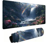 Mouse Pad Gaming Large Mouse Mat Landscape Desk Mat 1000x400 mm J0-1119 | Extended Mousepad, Water-Resistant Non-Slip Rubber Base, Precision Stitched Edges, Home Gaming Office Decor, Gifts for Women