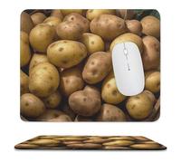 Mouse Pad Garden Potatoes Gaming Mouse Mat Non-Slip Mouse Pad Computer Mousepad for Gamer Laptop Office Home Travel 9.8"x11.8"