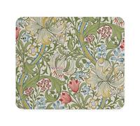 Mouse Pad Golden Lily William Morris Table Pad Home 25x30CM