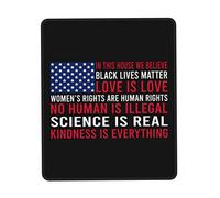 Mouse Pad In This House We Believe Desk Mat Non-Slip Mouse Mats Durable Mousepad For Home Computers Work 25X30CM