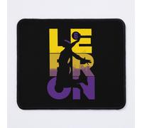 Mouse Pad King is James Dunking 6 Lakers Perfect Gift Fan 11.8 x 9.8 inch Computer Mat Gaming Office Mousepad