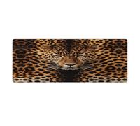 Mouse Pad Laptop Desk Pad Mousemats Mouse Mat Depict A Leopard Printed for Office And Home