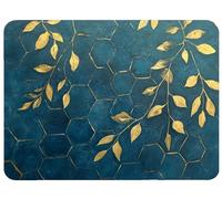 Mouse Pad Leaf Mouse Mat 23.6x15.7in Desk Mat Office Accessories Improves Speed and Accuracy Mousepad with Stitched Edges and Anti Slip Rubber Base for Esport Gaming, Gifts, Lattice Desk Pad,Model435