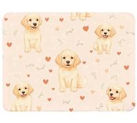 Mouse Pad Love Mouse Mat 11.4x9.4in Desk Mat Office Accessories Improves Speed and Accuracy Mousepad with Stitched Edges and Anti Slip Rubber Base for Computer, Gaming, Gifts, Dog Desk Pad, Model57