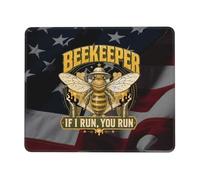 Mouse Pad Mat Beekeeper If I Run You Run Gaming Mousepad PC 25x30cm