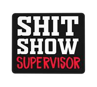 Mouse Pad Mat Shit Show Supervisor Mouse Mat Typing 25x30cm