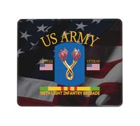 Mouse Pad Mat Us 196th Light ry Brigade Vietnam Veteran Mouse Mat Game