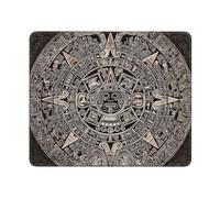 Mouse Pad Mayan Calendar End of The World Mouse Mat Computer Gaming Mouses Pad with Anti-Slip Rubber Base Washable Mouses Mat for Laptop Computer Mats for Office Gaming11.8 x9.8