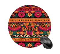 Mouse Pad Mexican Genre Boho Printed Cute Mousepad with Design Small Non-Slip Rubber Gaming Pads Office Home Pad